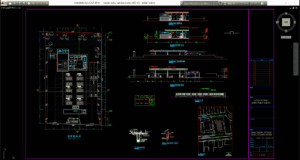 desain spbu luas bangunan 662 m2
