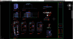 kantor dan hunian 5 lantai