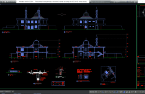 Download Gambar Masjid Minimalis 2 Lantai Format DWG AutoCAD masjid minimalis 2 lantai