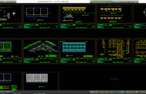 Download Gambar Sekolah Dasar (SD) 1 Lantai DWG AutoCAD sd 1 lantai