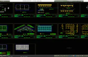 Download Gambar Sekolah Dasar (SD) 1 Lantai DWG AutoCAD sd 1 lantai