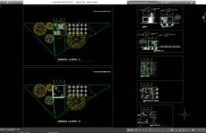 Download Desain Cafe Format DWG AutoCAD desain cafe