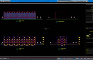 Download Gambar Kantor 3 Lantai Format DWG AutoCAD kantor 3 lantai
