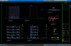 Download Gambar Kantor 4 Lantai Format DWG AutoCAD kantor 4 lantai