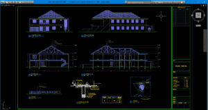 rumah tinggal keren 2 lantai