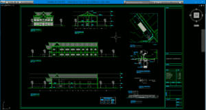 sekolah 2 lantai dan fasilitasnya
