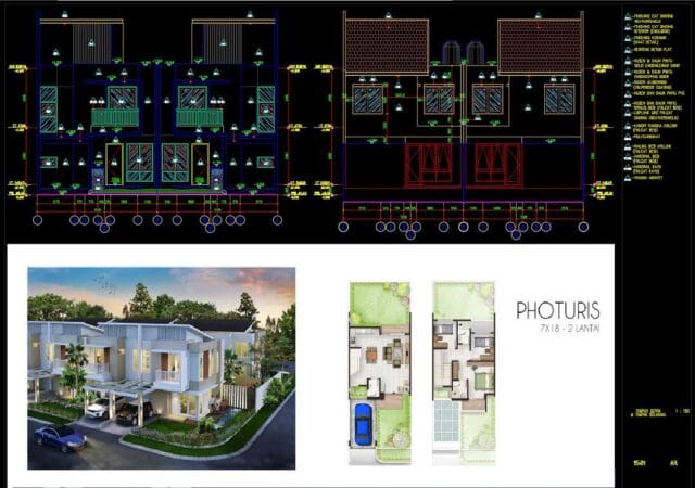 cluster carica type photuris 7x18 2 lantai cluster carica type photuris 7x18 2 lantai