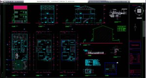 rumah tinggal 3 lantai type 156