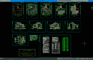 Download Desain Gambar Villa Format DWG AutoCAD gambar desain villa