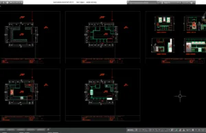 Download Desain Bar Dapur Format DWG AutoCAD bar dapur
