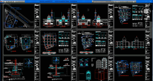 masjid al-muhajirin 2 lantai