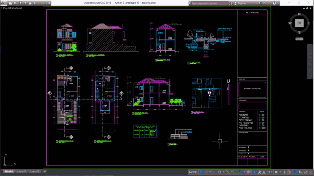 rumah 2 lantai type 49