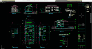 rumah 2 lantai type 111 + basement