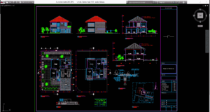 rumah 2 lantai type 113