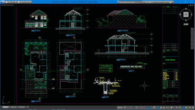 rumah 2 lantai type 136 rumah 2 lantai type 136
