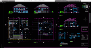 rumah 2 lantai type 293
