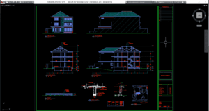 rumah 3 lantai type 295