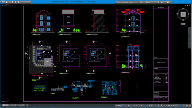 rumah 3 lantai type 50 rumah 3 lantai type 50