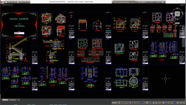 rumah 8.5 x 9.4m 2 lantai rumah 8.5 x 9.4m 2 lantai