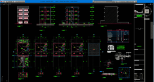 kantor 4 lantai luas 440m2