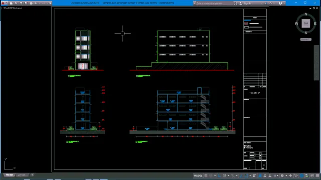 kantor 4 lantai luas 490m2