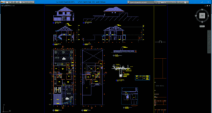 rumah 2 lantai type 216