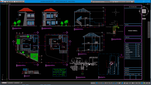 rumah 2 lantai type 52 rumah 2 lantai type 52