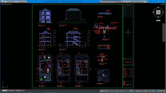 rumah 3 lantai type 113