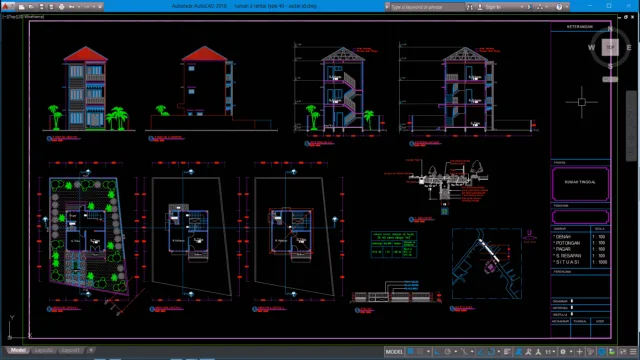 rumah 3 lantai type 40 rumah 3 lantai type 40