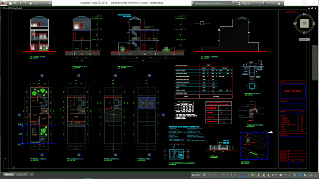 gambar rumah minimalis 3 lantai
