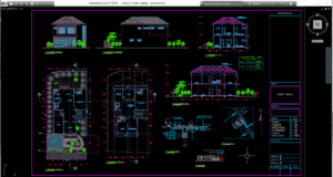 rumah 2 lantai lengkap
