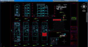 rumah 4 lantai lengkap