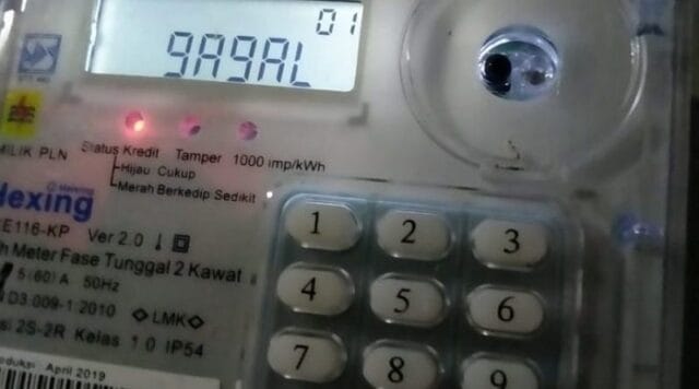 token listrik gagal di isi token listrik gagal di isi