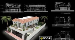 rumah bergaya kolonial