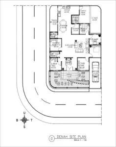 contoh site plan