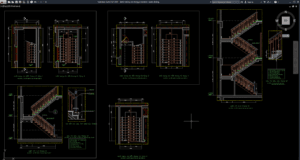 detail railing dan tangga modern
