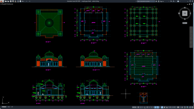 masjid gaya klasik masjid gaya klasik