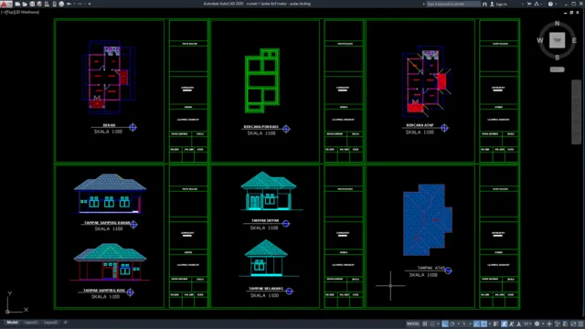rumah 1 lantai ukuran 6x9 meter