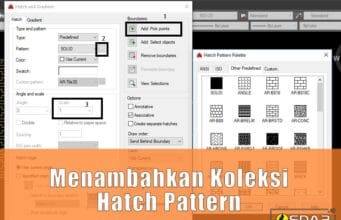 menambahkan koleksi hatch pattern