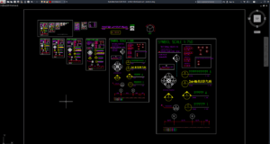 simbol block autocad