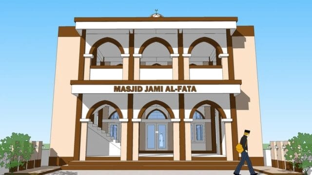 masjid 12m x 17m sketchup masjid 12m x 17m sketchup