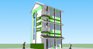 rumah qur'an sketchup