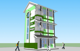 rumah qur'an sketchup