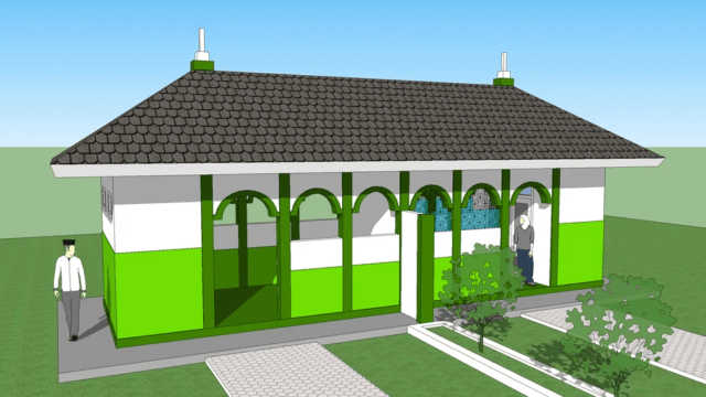 tempat wudhu sketchup tempat wudhu sketchup