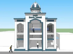 Download Desain Masjid Daaruts Tsawaab 2 Lantai Format SKP SketchUp masjid daaruts tsawaab 2 lantai sketchup