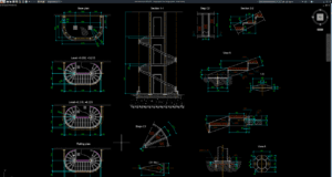 tangga spiral atau tangga putar