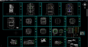 ruko minimalis modern 2 lantai