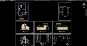 rumah 1 lantai ukuran 13.2m x 8.9m