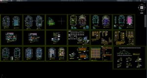 rumah 2 lantai ukuran 15m x 8m