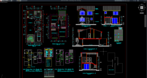 rumah keluarga 2 lantai